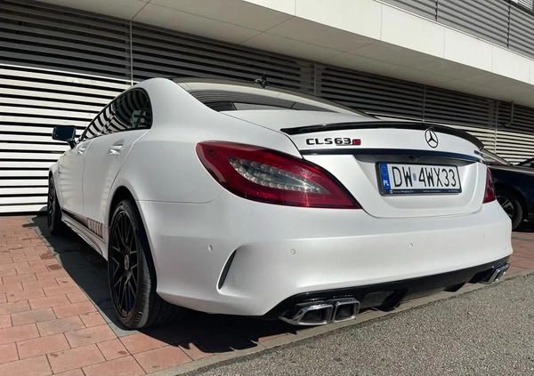 Mercedes-Benz CLS cena 247000 przebieg: 85000, rok produkcji 2016 z Wrocław małe 277